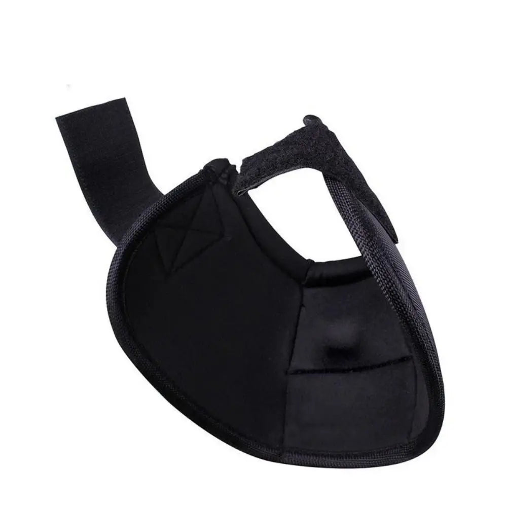 Durable Black Tear Resistant Horse Knee Guard Easy To Operate Sturdy Horse Riding Care Products Equestrian Equipment